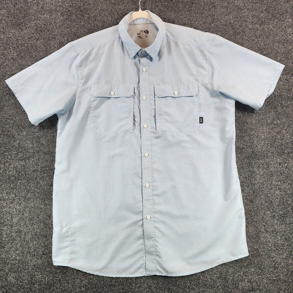 Mountain Hardwear Mens XLT Gorpcore Hiking Fishing Camp Shirt Utility - Picture 2 of 11